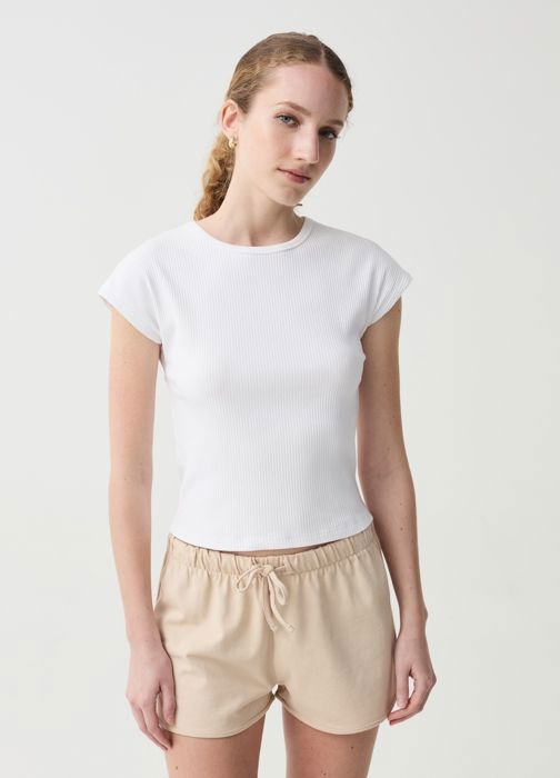 Shorts - DARK BLACK - Beige - Femme - Adulte - Confortable