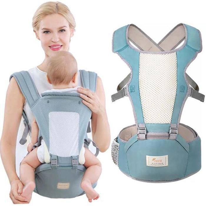 Porte-bébé ergonomique multifonction pour bébé de 0 à 48 mois
