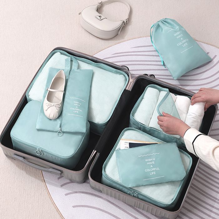 Storage Bags Set 6 pcs Light blue