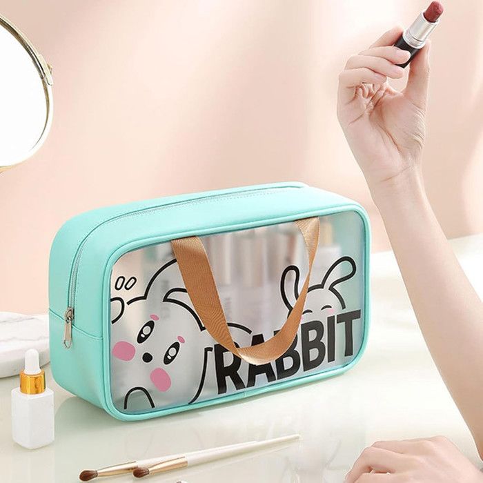 trousse de toilette s lapin bleu