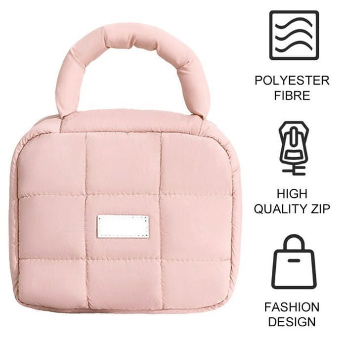 Mievec - Sac à main matelassé rh2419 l saumon