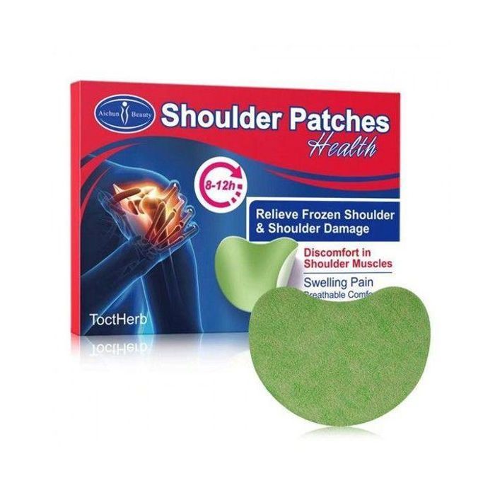 Aichun Beauty Patchs Anti-Douleurs - 12 Pièces - Épaule, Dos, Muscles, Extraits de Plantes