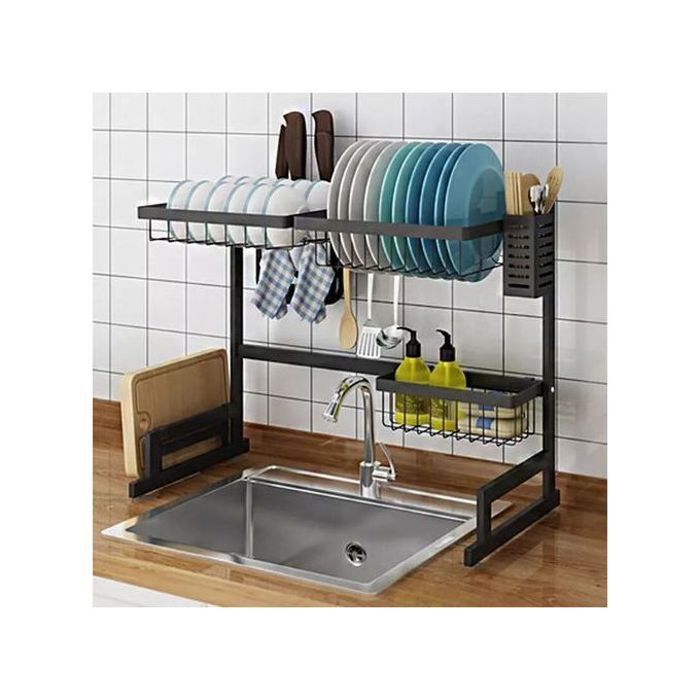 EGOUTTOIR LARGE MODELE 65CM Evier 2Niv Eléments Détachables Interchangeables