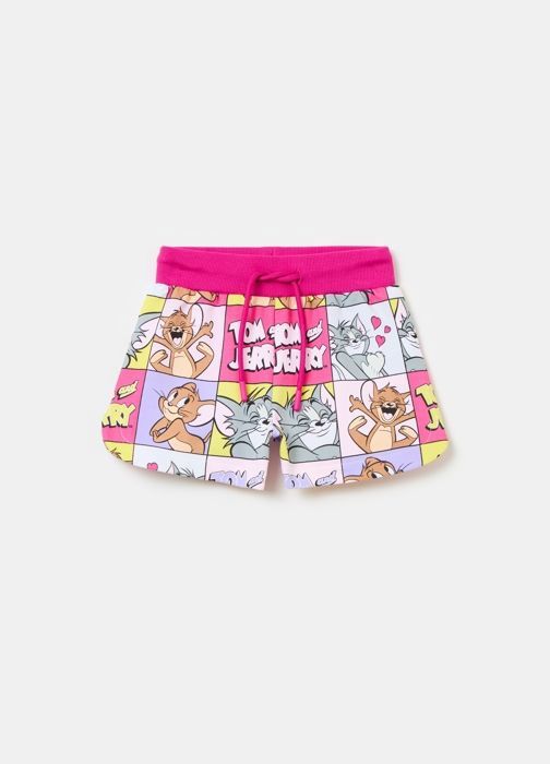 Short Tom & Jerry 3-4 ans - Rose et Violet