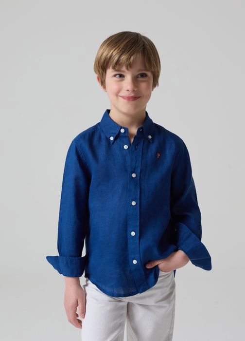 Chemise pour Garçon 10 ans - Bleu - Marjane Mall - Image 2