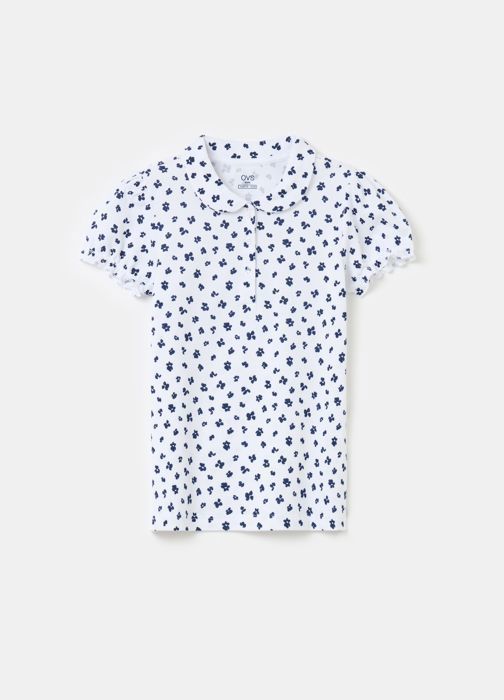 Polo pour Enfant - 6-7 ans - Optical White
