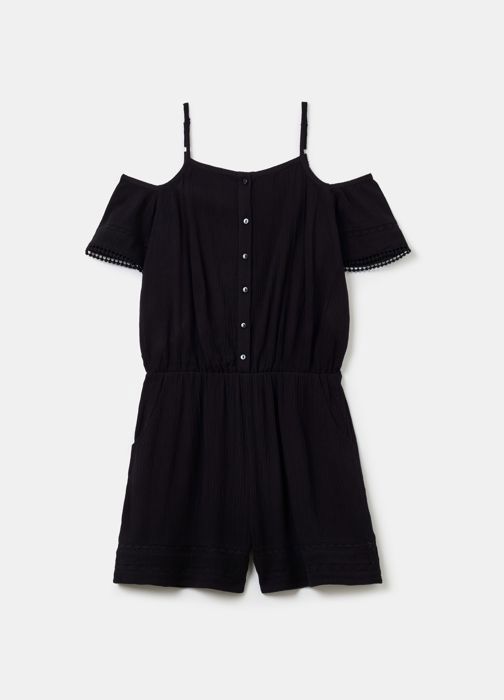 Jumpsuit Pour Filles - Noir