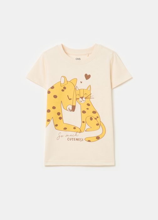 T-SHIRT POUR FILLE - OFF WHITE