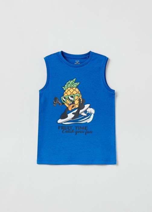 T-shirt Pour Garçon - 9-10 ans - Bleu