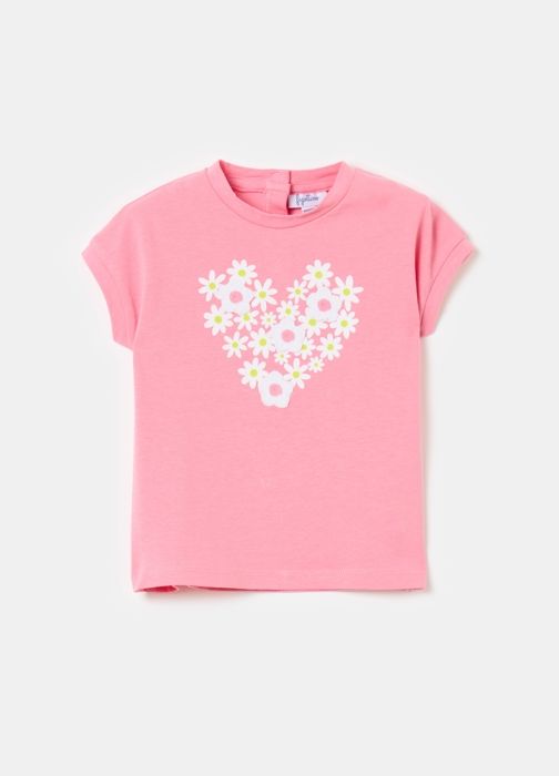 T-shirt Floral pour Bébé - 18-24 mois - Rose