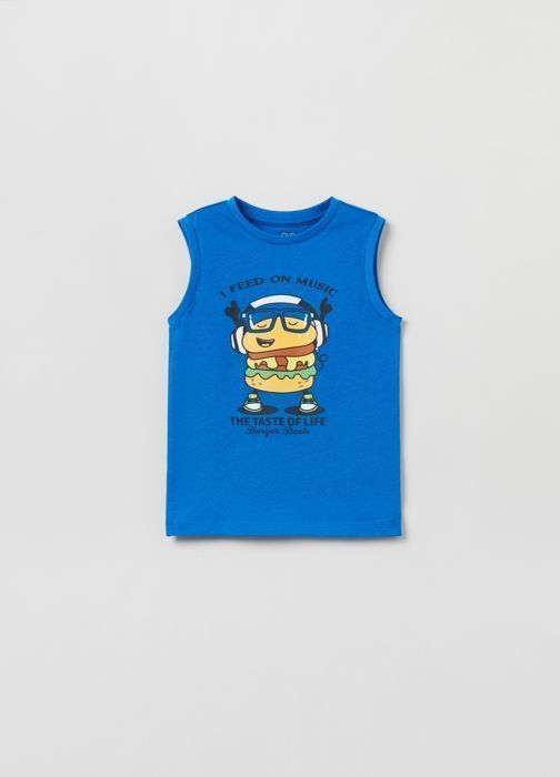 T-shirt pour Garçon - 6-7 ans - Bleu