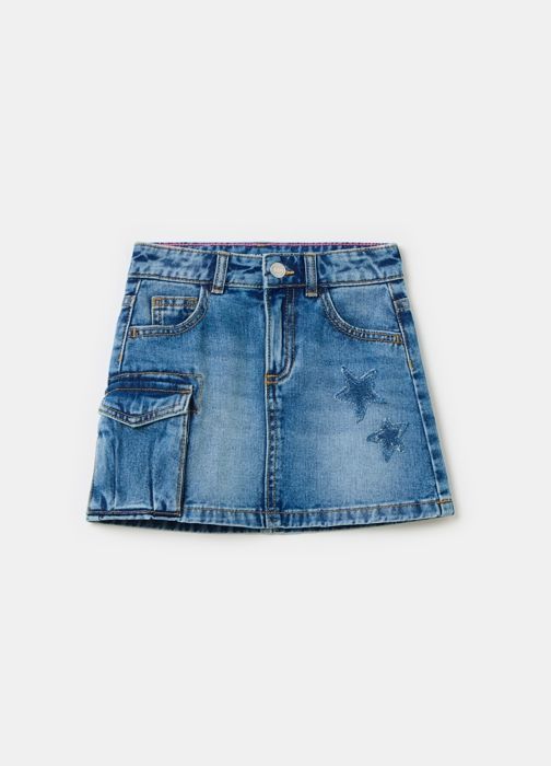 Short Enfant - AOP - LIGHT BLUE - Mixte - Bleu - Confortable