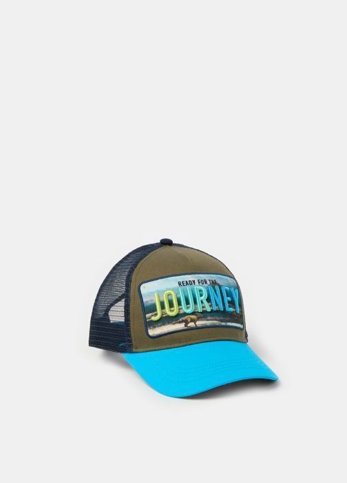 Casquette pour Enfant 6-8 ans - Bleu et Kaki - Marjane Mall - Image 1