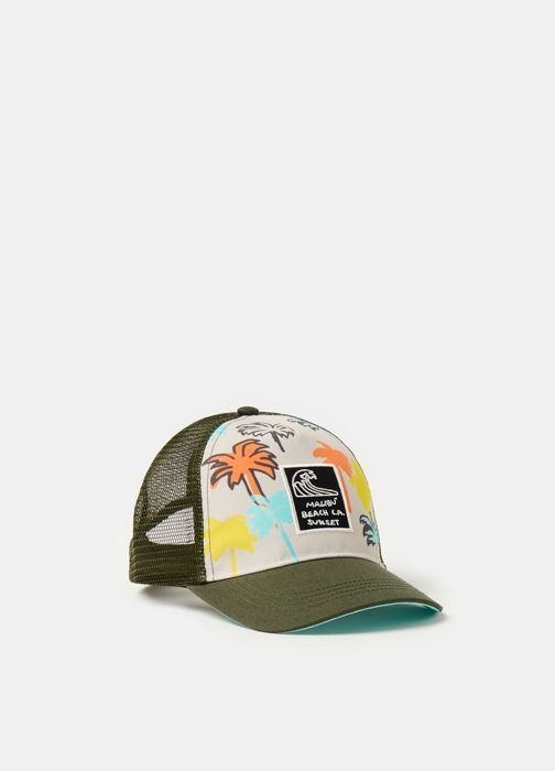 Casquette pour Enfant 6-8 ans - Bleu et Kaki