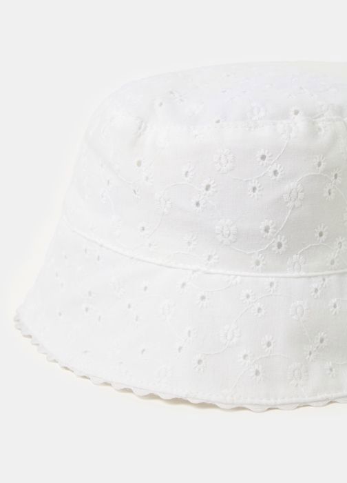 Chapeau pour fille - Taille 42-44 - Optical White