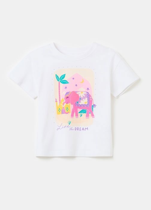 T-Shirt Pour Fille 7-8 ans - Blanc