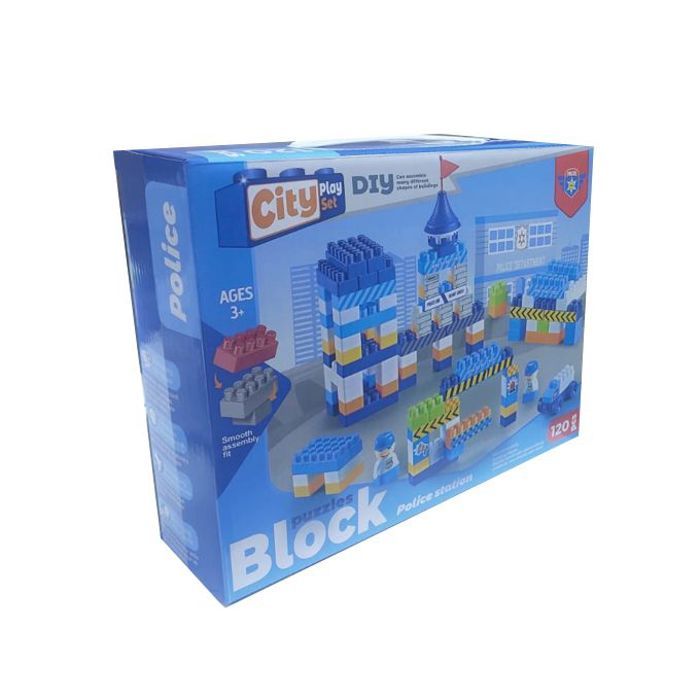 Puzzles Blocks Station 120 Pièces - Construction