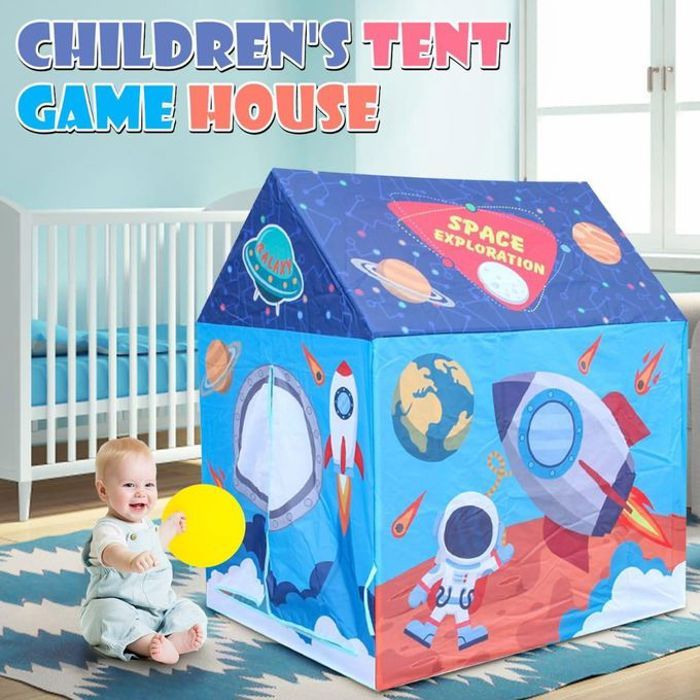 Tente pour Enfants - Maison de Jeu Intérieur + 50 Balles