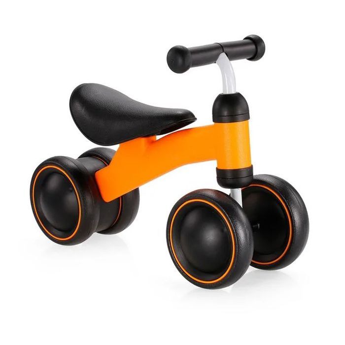 Draisienne Bébé 4 Roues - Vélo d'Équilibre Sécurisé