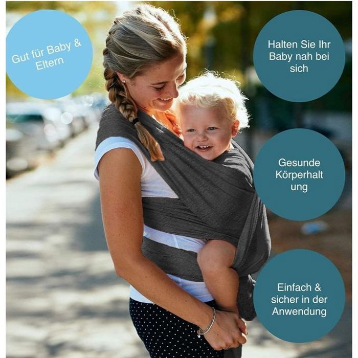 Écharpe de Portage Physiologique pour Bébé