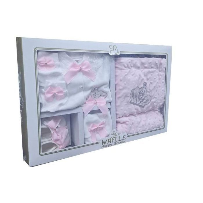 Coffret Cadeau Naissance Waffle : Un Souvenirs Précieux pour Bébé