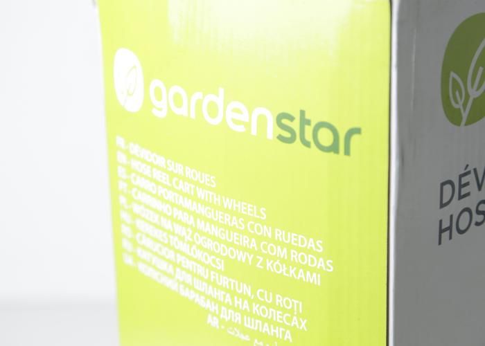Dévidoir sur roues - GARDENSTAR - 83CM - Vert - Pratique - Robuste