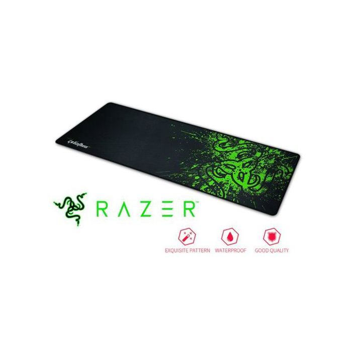 Tapis de Souris XXL Razer Goliathus : Bords Cousus, Base Antidérapante, Surface Micro-texturée