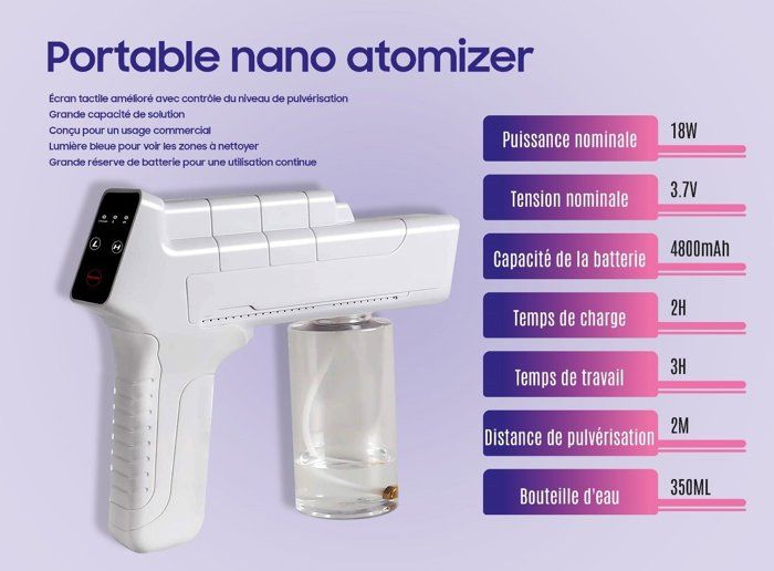 portable nano atomizer XM-06