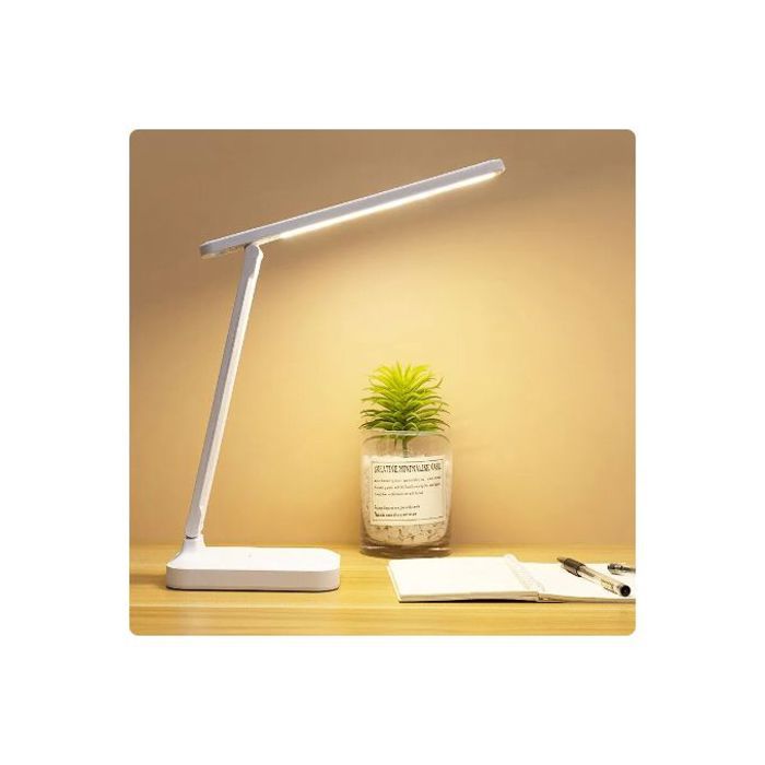 Lampe De Bureau Tactile Interrupteur Blanc, Nuit Lampe USB Plug-in