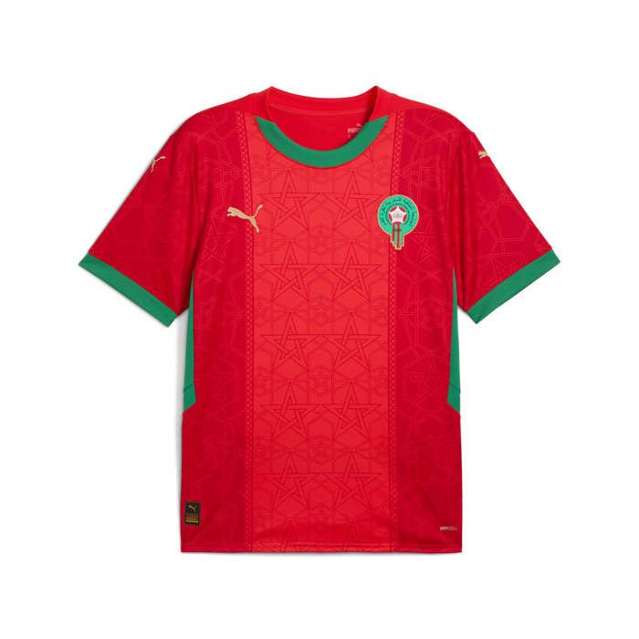 PUMA - Maillot d’équipe domicile FRMF pour hommes - Rouge