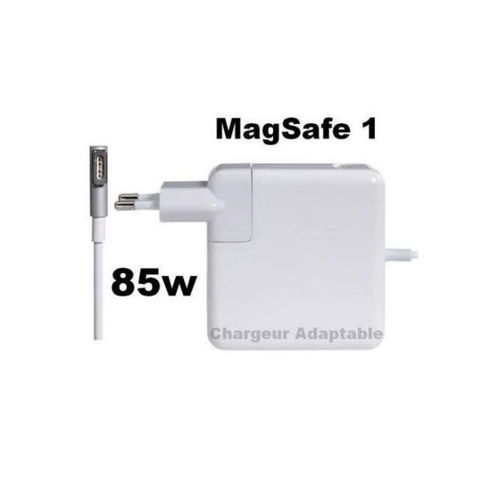 CHARGEUR Adaptable Macbook Pro - MAGSAFE 1 85W - Compatible MacBook Pro 15" et 17" (à partir de Mi 2010)