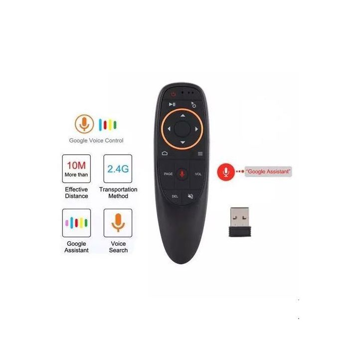 Télécommande de Présentation - Air Mouse - 2,4 GHz - Ergonomique - Pointeur Laser - 15 mètres de portée