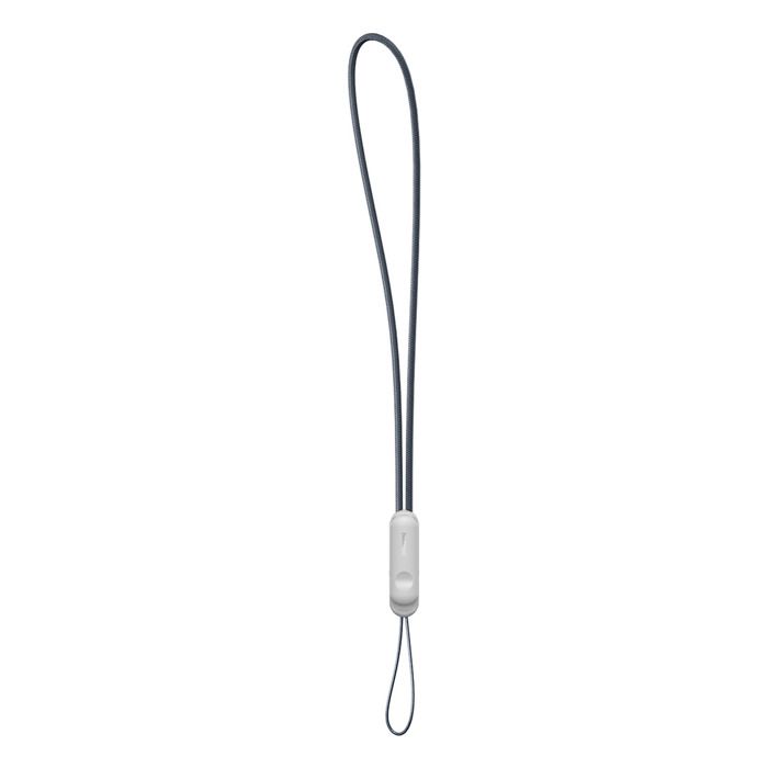 Cordon pour écouteurs AirPods et téléphone Crystal Series, gris