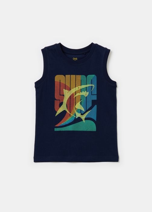 T-SHIRTS-DÉBARDEURS DE GARÇON - DARK BLUE
