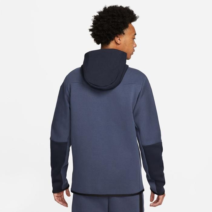 Sweatshirt - Nike - Tech Fleece - Bleu - Homme - Manches longues - Marjane Mall - Image 2