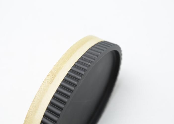 Porte-savon - GENERIC - Noir et Doré - Design Chic - Matériaux Bambou et Plastique - Accessoire Salle de Bain