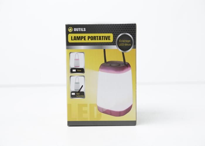 Torche de camping - OUTILS - 100LM - LED - Jaune - Compacte et légère