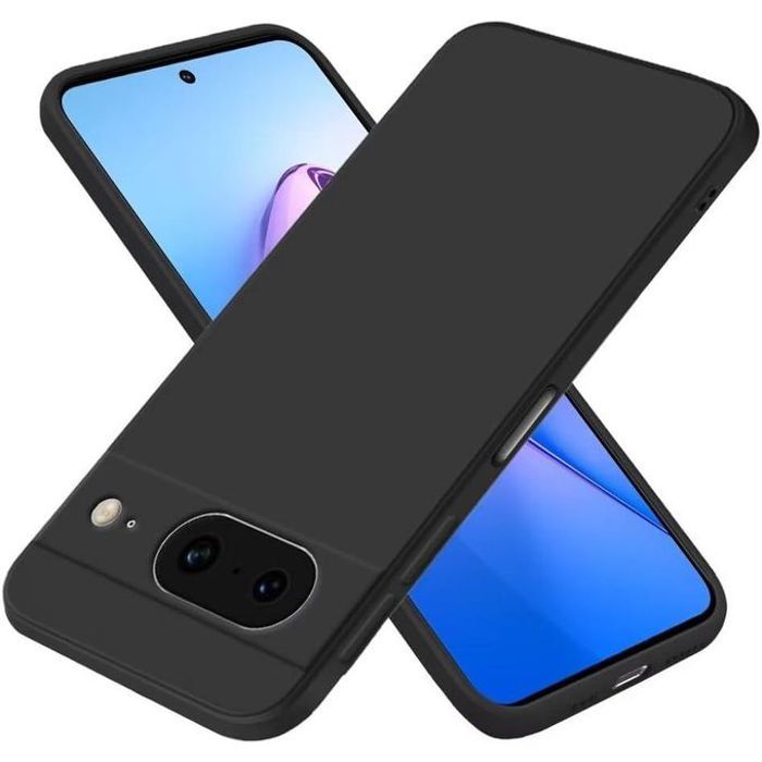 Pochette Silicone pour google pixel 8 : Noir