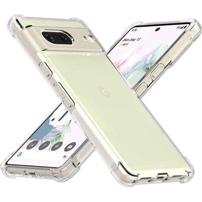 Pochette transparente pour google pixel 7
