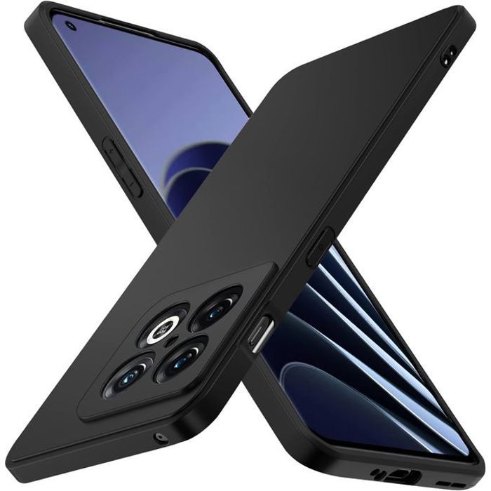 Pochette Silicone pour OnePlus 10 Pro 5G : Noir