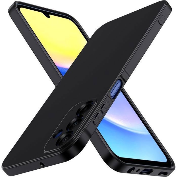 Pochette Silicone pour Samsung GalaxyA15 4G / A15 5G - Noir