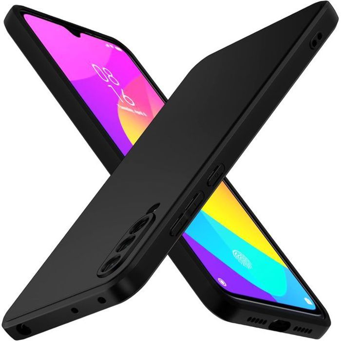 Pochette Silicone pour Xiaomi Mi 9 Lite : Noir