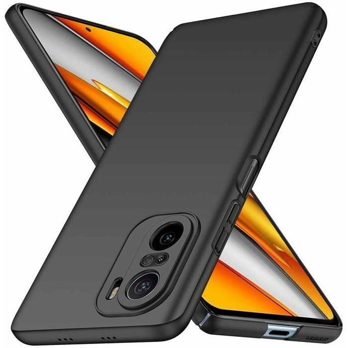 Pochette Silicone pour Xiaomi POCO F3 : Noir