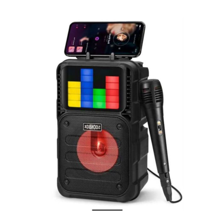 Haut-Parleur Bluetooth - Youstar - Wireless - Karaoké Intégré - Autonomie 6h - Compact 4 pouces