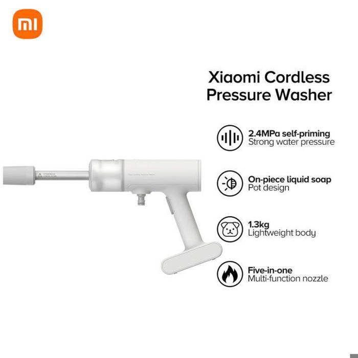 MI CORDLESS PRESSURE WASHER - 2000mAh - 270W - 1.3kg - MJXCJ001QW