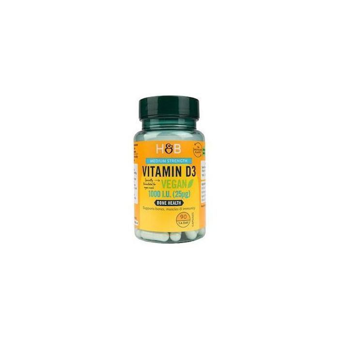 Vegan Vitamin D 1000 I.U 25ug 90 Capsules