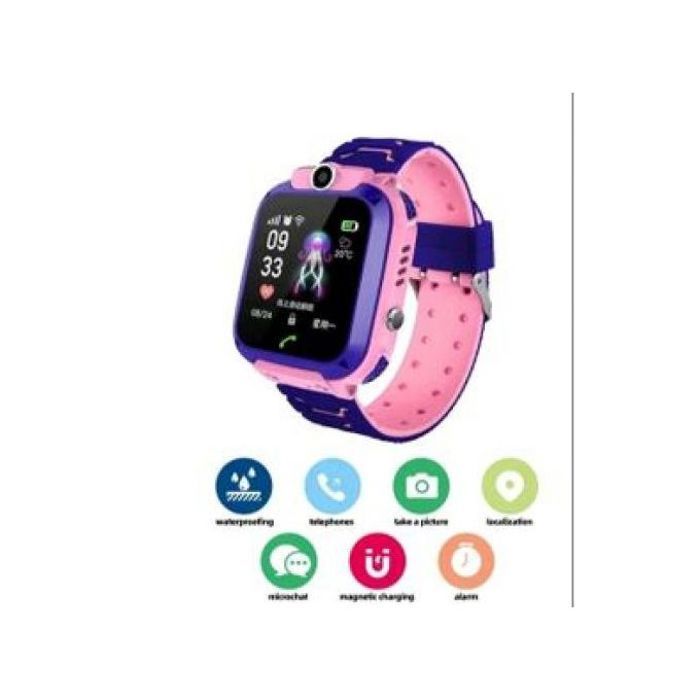 Smart Montre connectée Bluetooth et écran tactile carte SIM et Caméra pour enfant filles