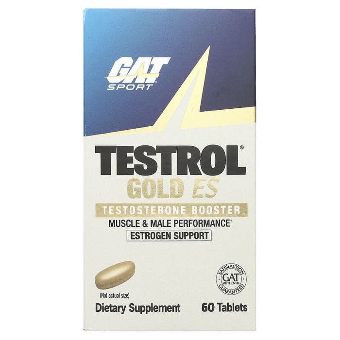 Testrol Gold ES, Amplificateur de testostérone, 60 comprimés