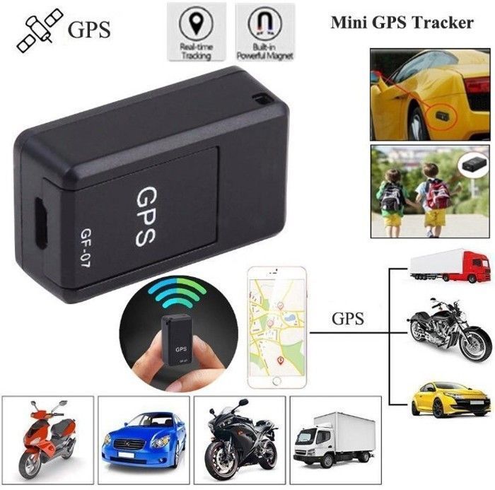 Mini localisateur GPS carte SIM pour véhicule puissant magnétique mini gps tracker localisateur de suivi GPS personnel, Anti-perte