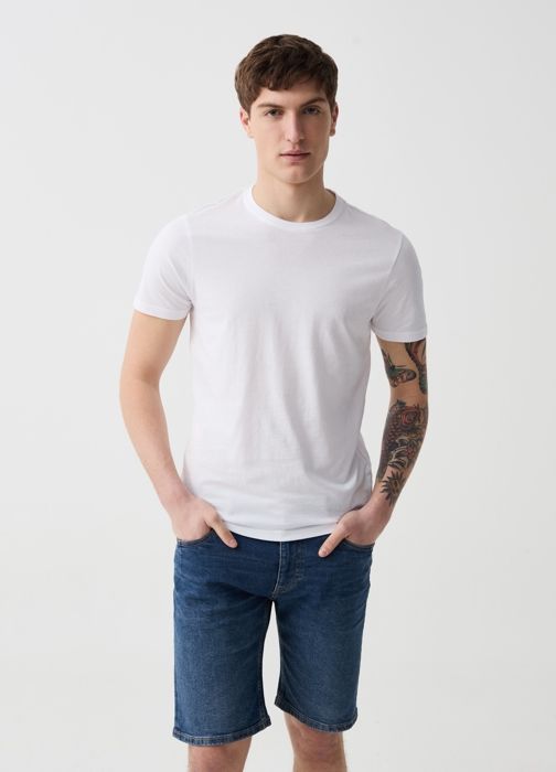 Jean Slim - OVS HOUSEBRAND - 5PNIGER - Medium Wash - 99% Coton - Pour Homme